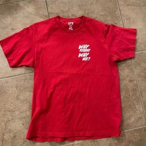 Uniqlo x Verdy T-Shirt “why bother why not” Sz M